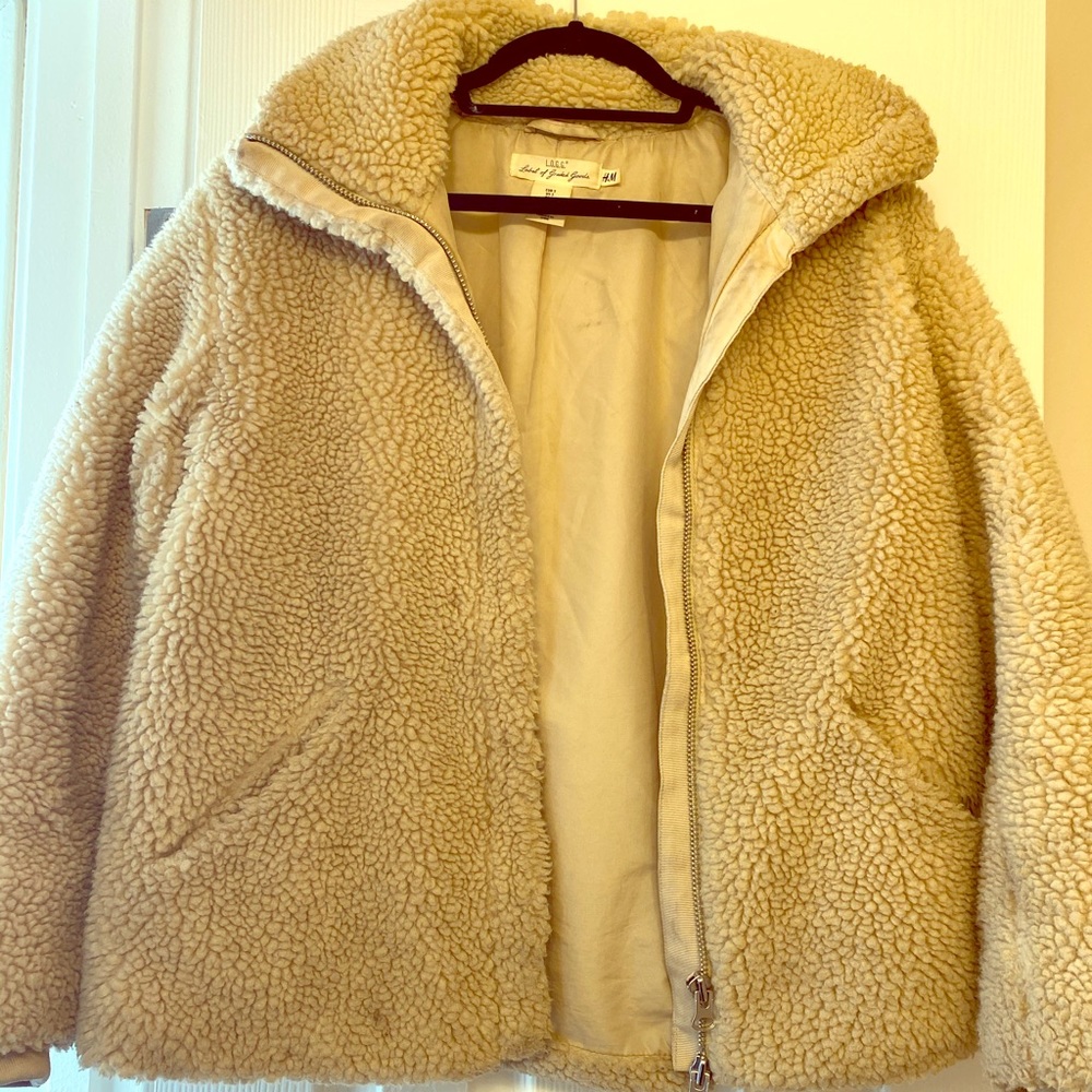 Tan Teddy Coat